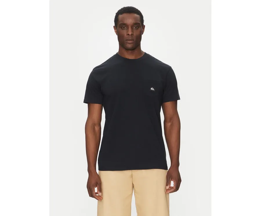 obrazek 1 Quiksilver T-Shirt EQYZT08035 Czarny Regular Fit