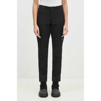 Zdjęcie The North Face spodnie Quest Softshell Pant kolor czarny proste high waist NF0A4M774H01