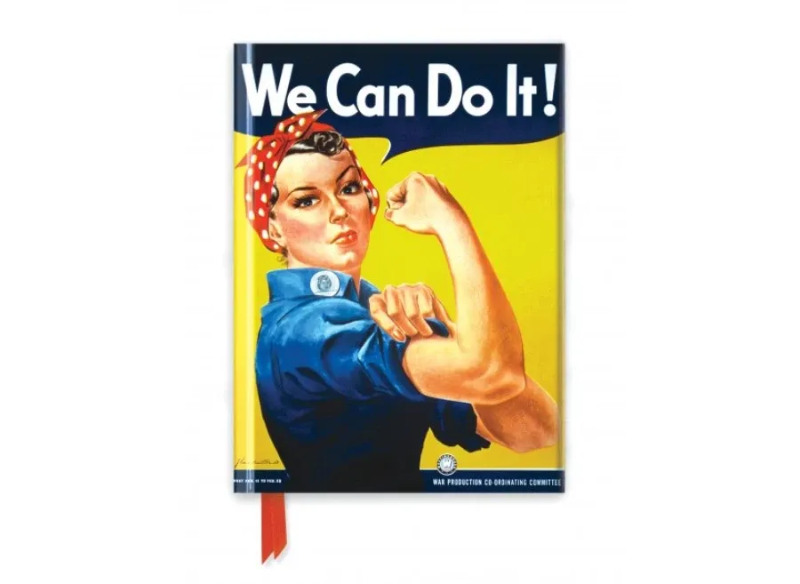 obrazek 1 Dziennik (Plakat We Can Do It!) - Flame Tree Publishing