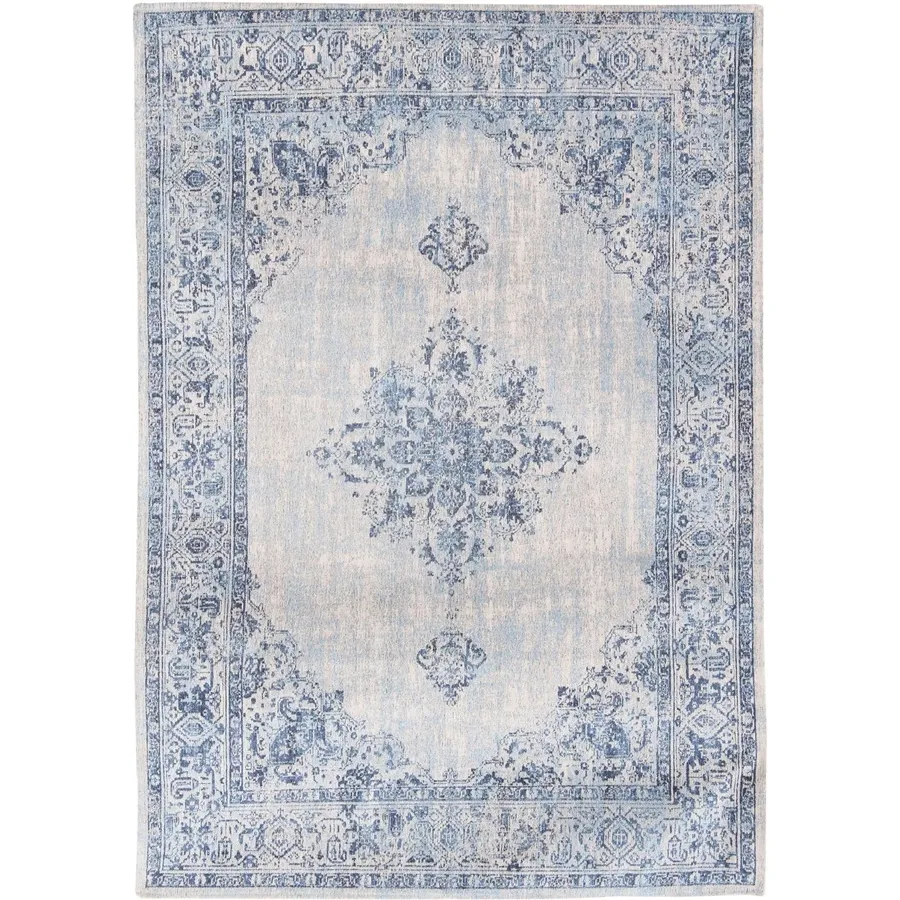 obrazek 1 Stylowy niebieski dywan klasyczny - BLUE BORDER 8670