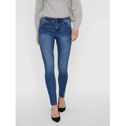 Zdjęcie Vero Moda Jeansy Tanya 10222531 Granatowy Skinny Fit