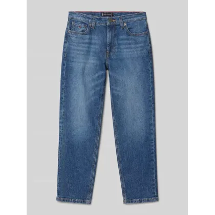 Zdjęcie Jeansy o kroju relaxed fit z wyhaftowanym logo model ‘SKATER’