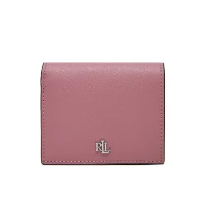 Zdjęcie LAUREN RALPH LAUREN Mały Portfel Damski 432962112011 Różowy