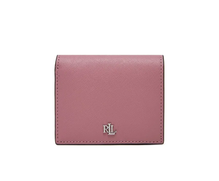 obrazek 1 LAUREN RALPH LAUREN Mały Portfel Damski 432962112011 Różowy