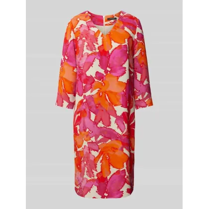 Zdjęcie Sukienka o długości do kolan z nadrukiem na całej powierzchni