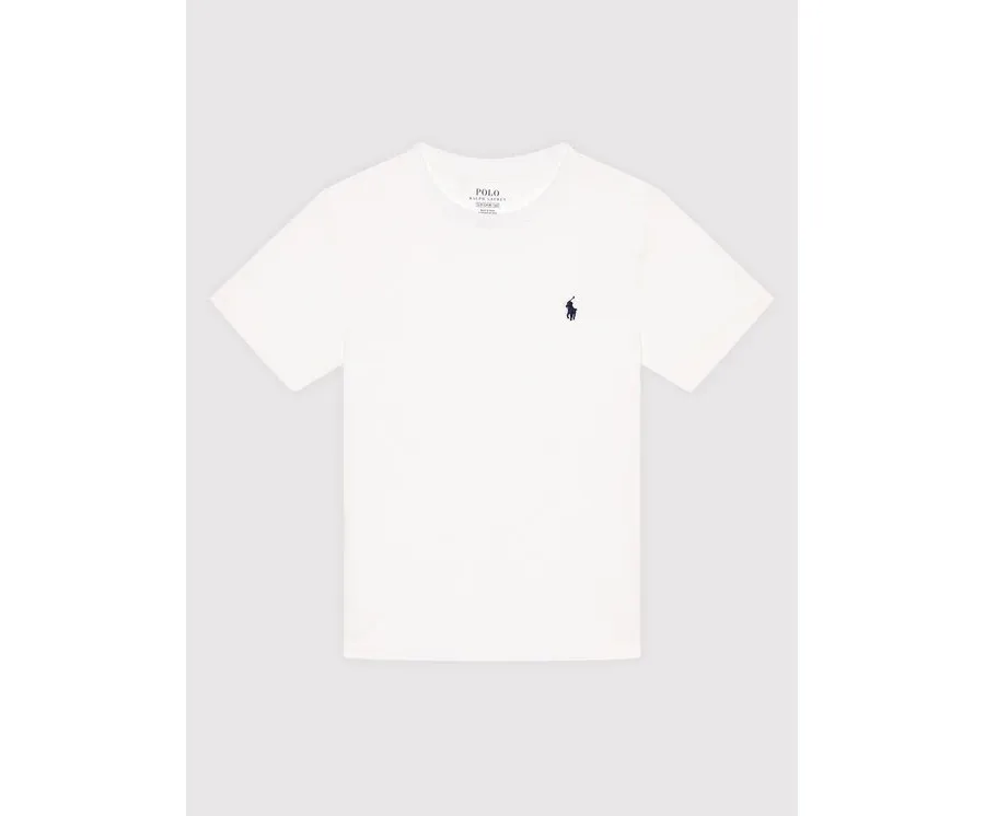 obrazek 1 Polo Ralph Lauren T-Shirt Ss Cn 323832904035 Biały Regular Fit