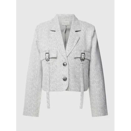 Zdjęcie Żakiet krótki ze wzorem na całej powierzchni