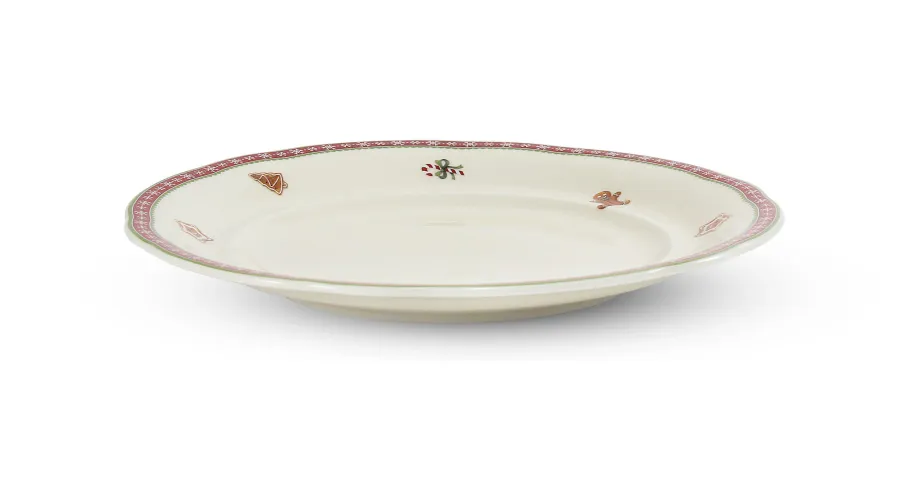obrazek 2 Luksusowy talerz deserowy z porcelany z kolekcji Christmas gingerbread – Leander