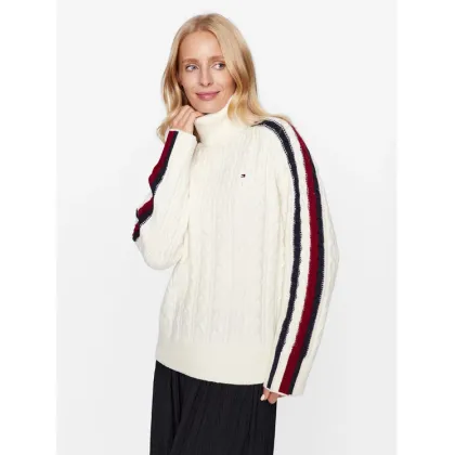 Zdjęcie Tommy Hilfiger Golf WW0WW40831 Écru Regular Fit