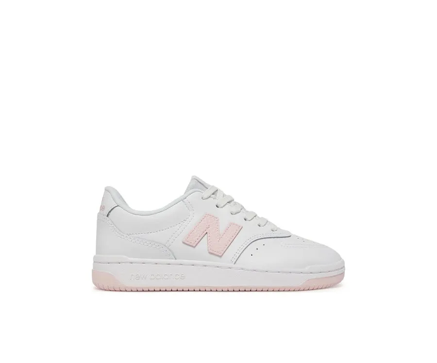 obrazek 1 New Balance Sneakersy BBW80PNK Biały