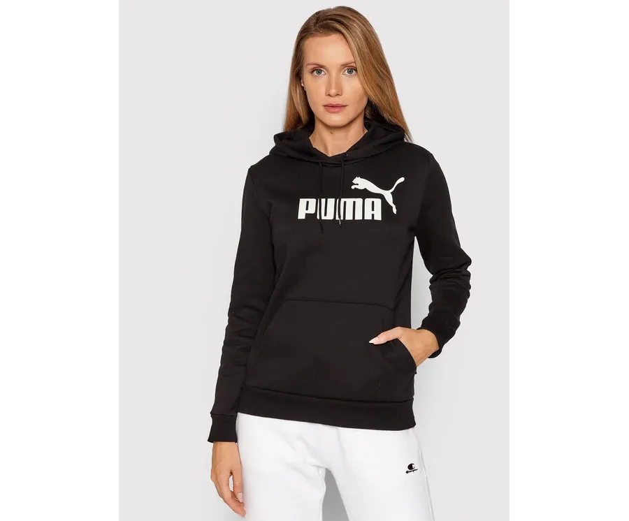 obrazek 1 Puma Bluza Essentials Logo 586788 Czarny Regular Fit