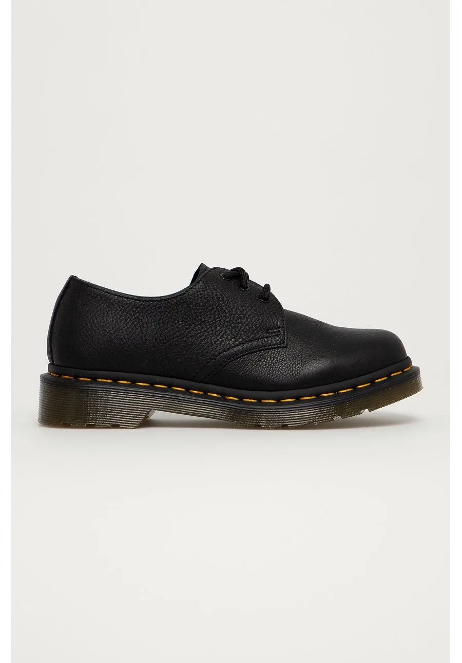 obrazek 1 Dr. Martens Półbuty 1461 kolor czarny na płaskim obcasie DM24256001