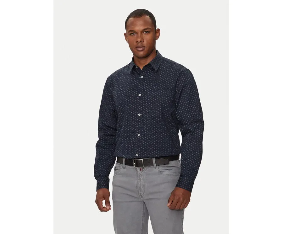 obrazek 1 Guess Koszula M4YH08 WGBO1 Granatowy Regular Fit