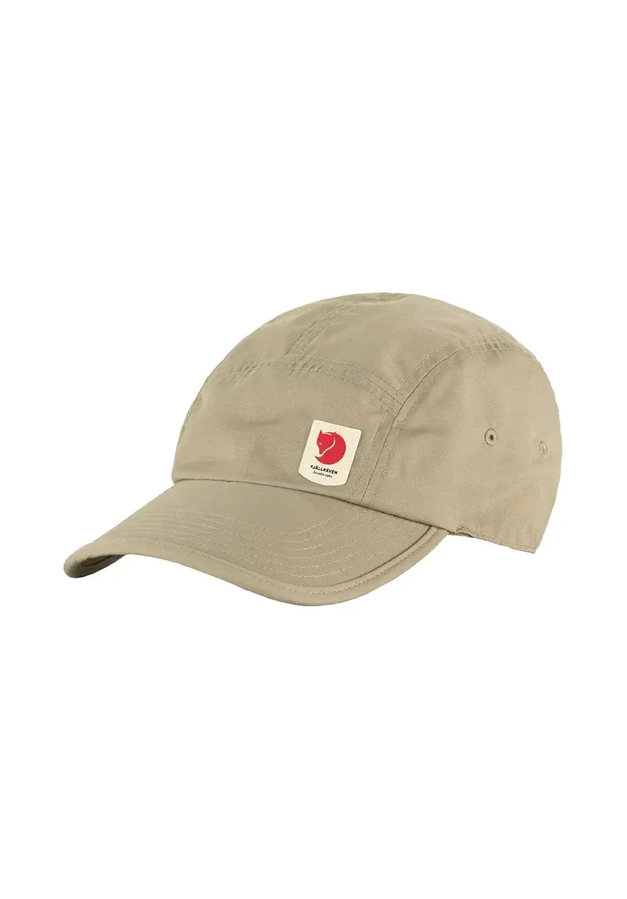 obrazek 1 Fjallraven czapka z daszkiem High Coast kolor beżowy gładka