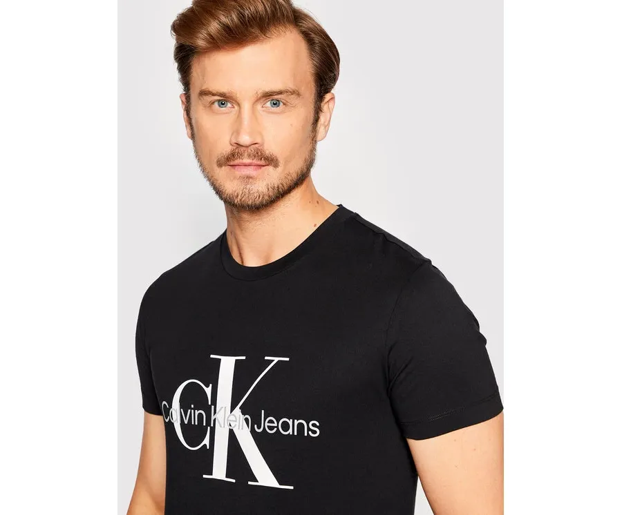 obrazek 1 Calvin Klein Jeans T-Shirt J30J320935 Czarny Slim Fit