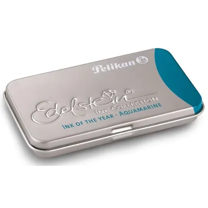 Picture Pelikan Edelstein Aquamarine ink cartridges 6 pcs.