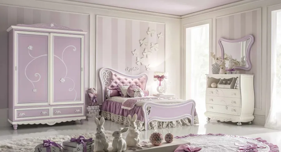 picture 1 Luxurious bedroom for girls Ebanisteria Bacci