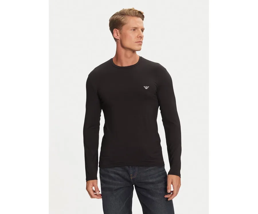obrazek 1 Emporio Armani Underwear Longsleeve 111984 4F511 00020 Czarny Regular Fit