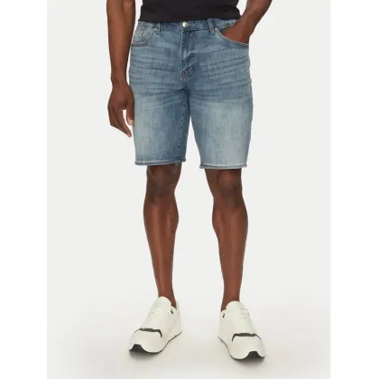 Zdjęcie Armani Exchange Szorty jeansowe XM000073 AF13331 MB001 Niebieski Slim Fit