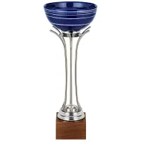 Zdjęcie Charakterystyczny puchar ze zdobieniami ceramicznymi