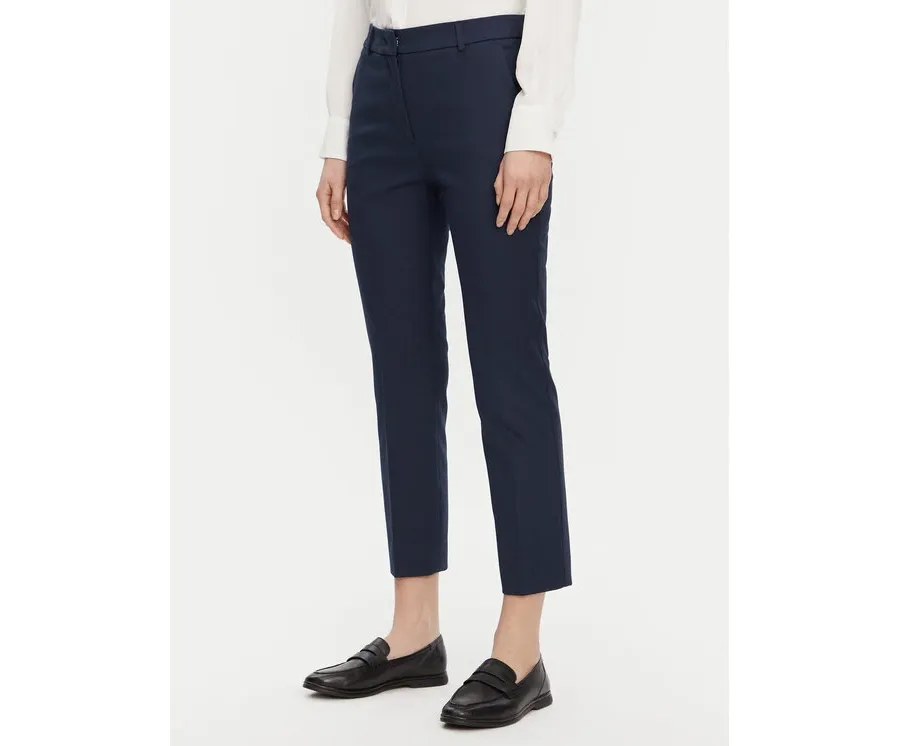 obrazek 1 Weekend Max Mara Chinosy Vite 2515131021 Granatowy Slim Fit