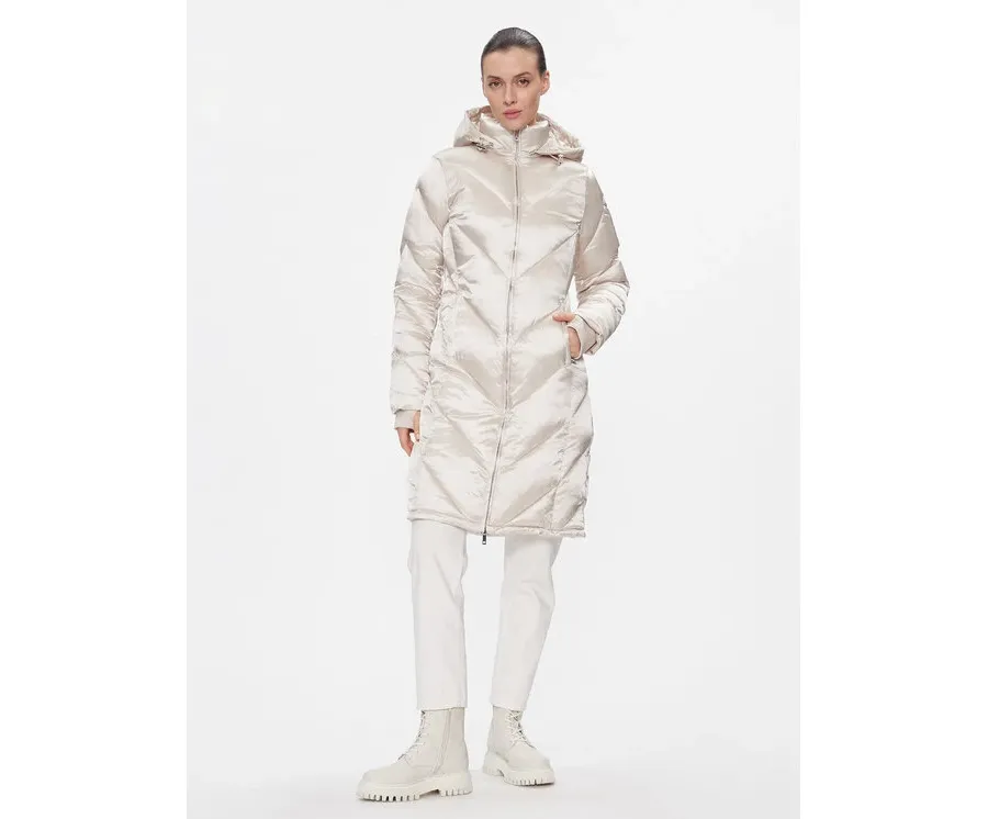 obrazek 1 Calvin Klein Kurtka zimowa K20K207069 Écru Regular Fit