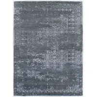 Picture Elegant gray exclusive 3D carpet - SENSES FADED 7076