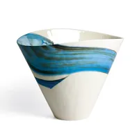 Picture Italian artistic vase made of Murano glass