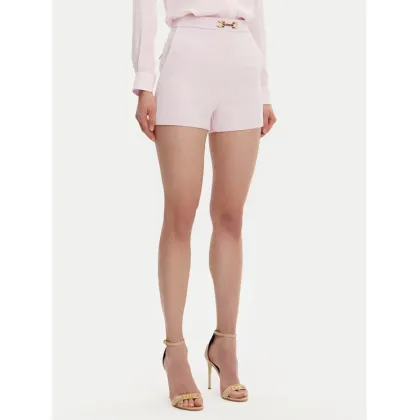 Zdjęcie Elisabetta Franchi Szorty materiałowe SH-007-51E2-V240 Różowy Regular Fit