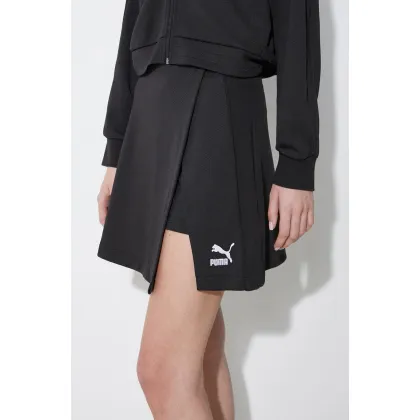 Zdjęcie Puma spódnicospodnie T7 kolor czarny z aplikacją medium waist 624542