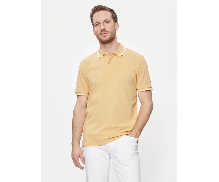 obrazek 1 Selected Homme Polo 16087840 Beżowy Regular Fit
