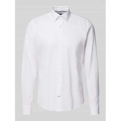 Zdjęcie Koszula biznesowa o kroju slim fit w jednolitym kolorze