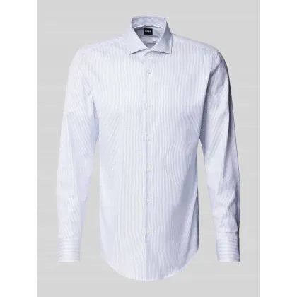 Zdjęcie Koszula biznesowa o kroju slim fit z kołnierzykiem typu cutaway model ‘Hank’