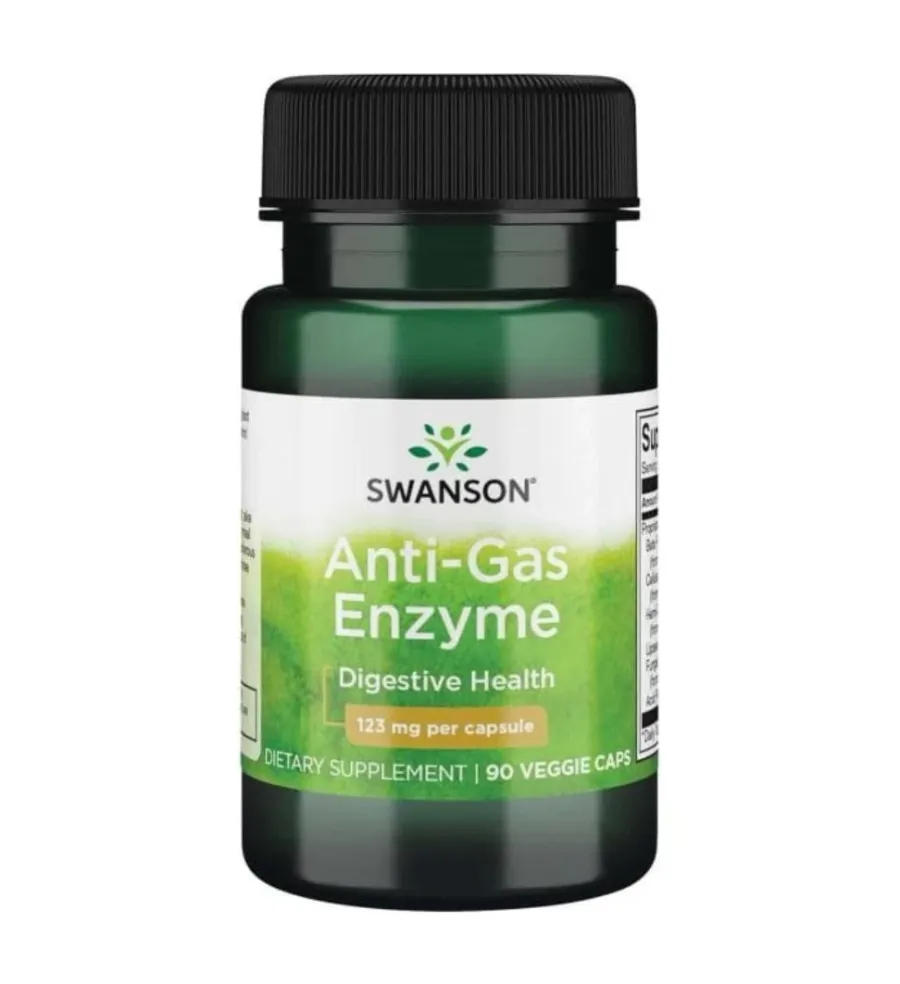 obrazek 1 Swanson Anti-Gas Enzyme Preparat na wzdęcia Kapsułki