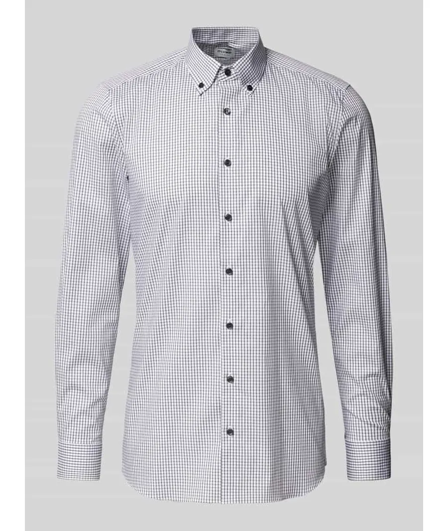 obrazek 1 Koszula biznesowa o kroju body fit z kołnierzykiem typu button down