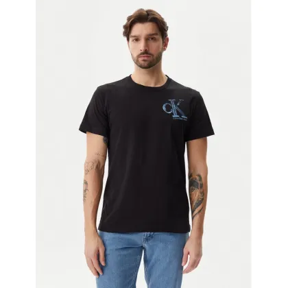 Zdjęcie Calvin Klein Jeans T-Shirt Meta Monogram J30J325498 Czarny Regular Fit