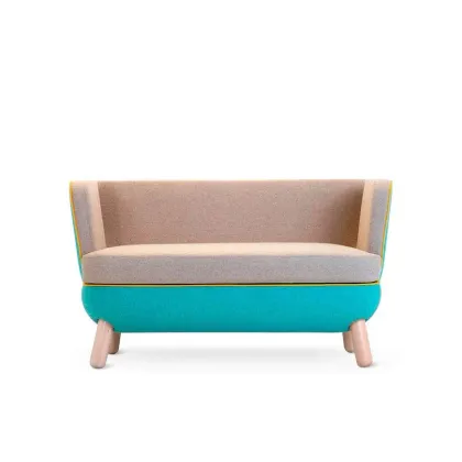 Zdjęcie Włoskie komfortowe siedzisko, sofa Sly Low