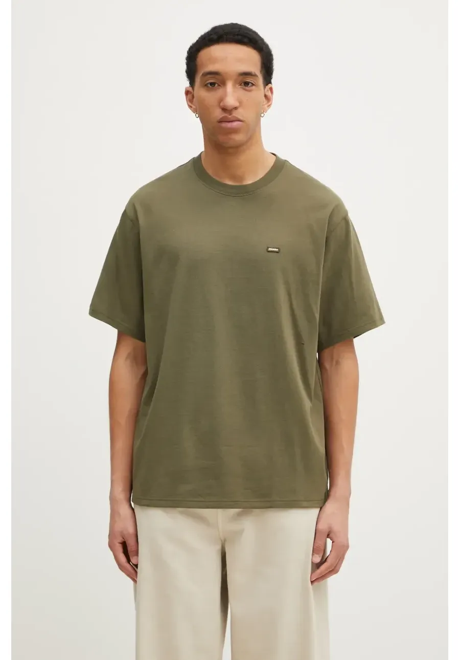 obrazek 1 Dickies t-shirt bawełniany Clancy Heavyweight Tee Ss Military Gr męski kolor zielony gładki DK0A4Z4LMGR1