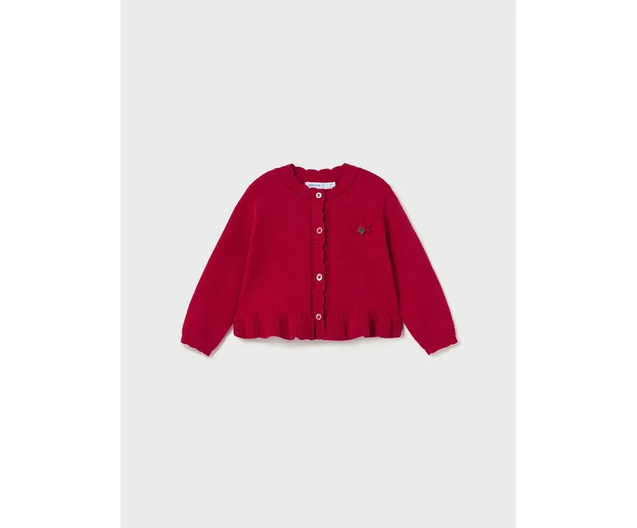 obrazek 1 Mayoral Kardigan 2.313 Czerwony Regular Fit