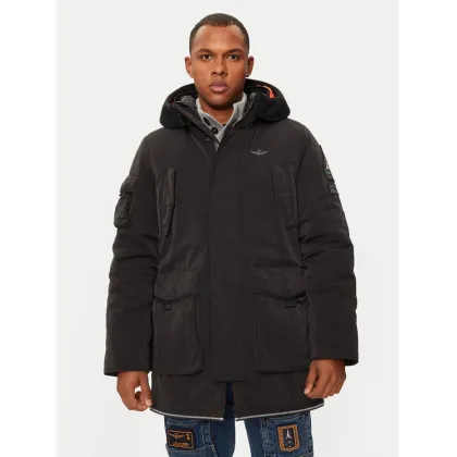 Zdjęcie Aeronautica Militare Kurtka zimowa 242AB2195CT3431 Czarny Regular Fit