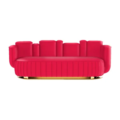 Zdjęcie Wyjątkowa stylowa sofa o oryginalnym kształcie