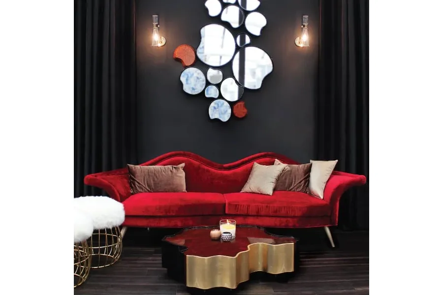 picture 5 Exclusive sofa in a beautiful velvet - Ottiu
