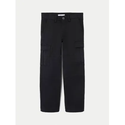 Zdjęcie NAME IT Spodnie materiałowe 13234676 Czarny Slim Fit