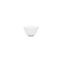 Zdjęcie Porcelanowa miseczka 10 cm ze srebrnym wykończeniem - Porcel