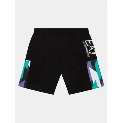 Zdjęcie EA7 Emporio Armani Szorty materiałowe 3DBS59 BJ05Z 1200 Czarny Regular Fit