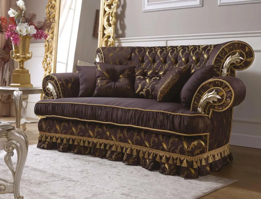 obrazek 1 Antyczna dwuosobowa sofa do wyjątkowego salonu - Morello Gianpaolo