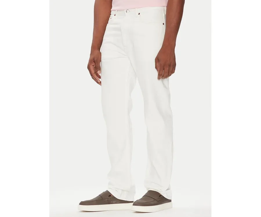 obrazek 1 Calvin Klein Jeans Jeansy LV04LB781G Biały Straight Fit