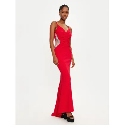 Zdjęcie Rinascimento Sukienka wieczorowa CFC0121948003 Czerwony Slim Fit