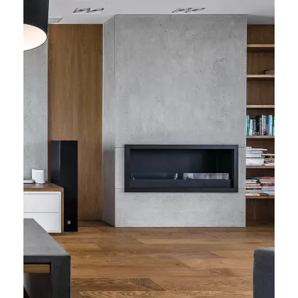 Zdjęcie 119.3x59.5 cm LS - (jasny popiel) - płyta z betonu architektonicznego PRC - 2 cm grubości