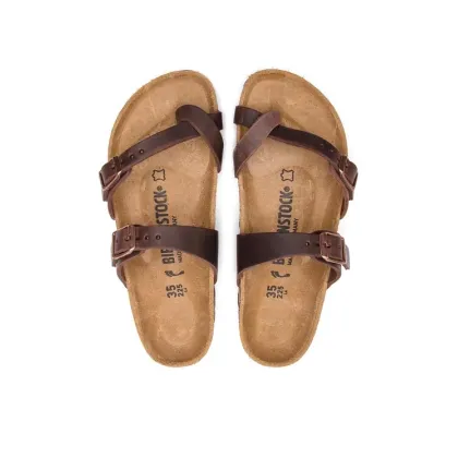 Zdjęcie Birkenstock Japonki Mayari 0071023 Brązowy